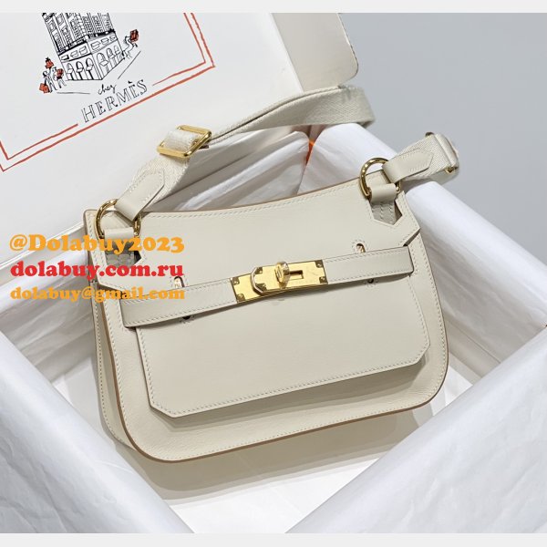 Fake herems JYPSIERE MINI CALF leather handbag