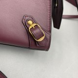 Best balenciaga cuag plain weave wine red