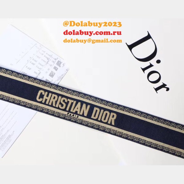 Fashion Christian Dior SHOULDER Embroidery High Quality STRAP