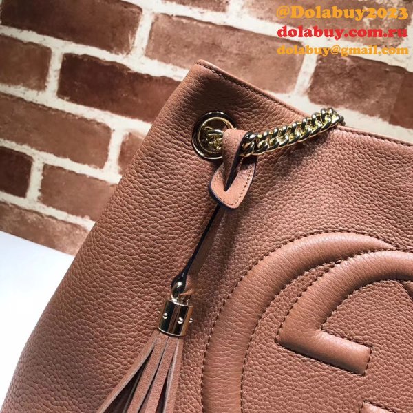 7 Star Gucci Cheap Soho leather shoulder 308982 bag