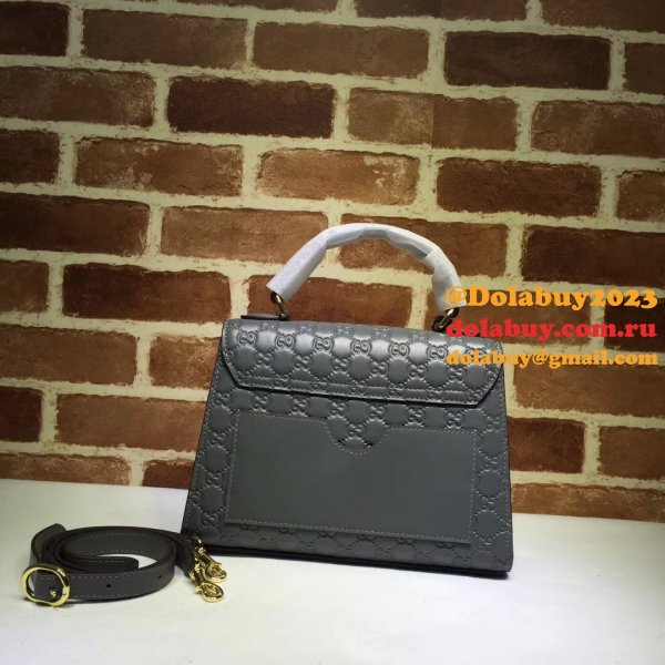 Copy Gucci Best GG Supreme Padlock Small Top Handle 453188 Bag