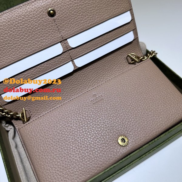 Chain Wallet Gucci Top Quality Interlocking G Python 746056 Bag