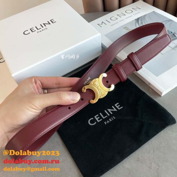 Top Quality Celine Inspired 18/25MM Top Quality Belt