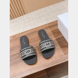 1:1 Mirror DIOR FLAT SLIPPER DWAY SLIDE Duplicate