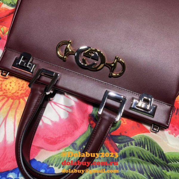 High Quality Gucci UK Zumi snakeskin small top handle 569712 bag