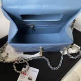 Top Quality UKs Shiny Box Tote 1:1 Mirror AS4469 Bag