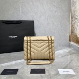 Perfect Perfect YSL LOULOU 494699 SHOULDER BAG 25CM