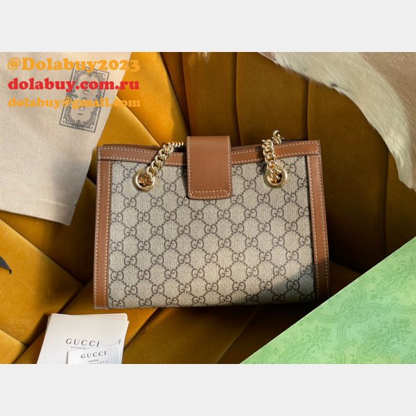 Top Chinese 7 Star Gucci Padlock small GG shoulder 498156 bag