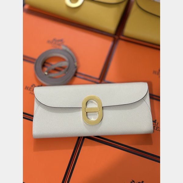 Fake Hermes  D Ancre to go clutch Epsom bag