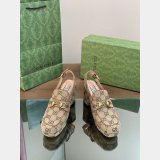 Lady Horsebit GG Gucci Duplicates Slingback Pumps Shoes