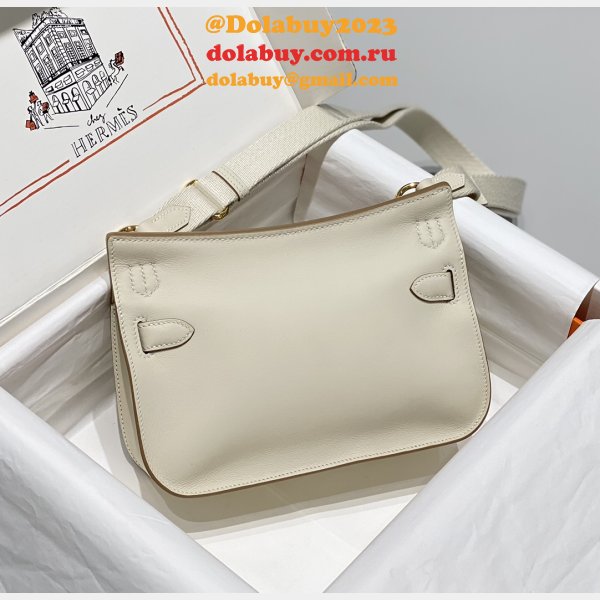 Fake herems JYPSIERE MINI CALF leather handbag