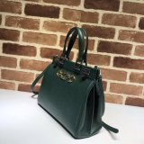 High Quality Leather Gucci 569712 Zumi Small Top Handle Copy Bag