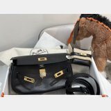 Designer hermes kelly moove 17cm swift leather Inspired bag