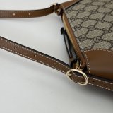 Gucci 1:1 Mirror GG Ophidia Shoulder 815218 Emblem Fake Bags