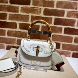 Duplicate Gucci 7 Star 675797 Top Handle Bamboo 1947 small bag