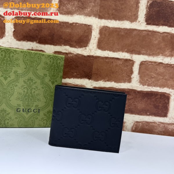 Replica GG Rubber-effect Bi-fold Wallet 771309 & 771311 Designer