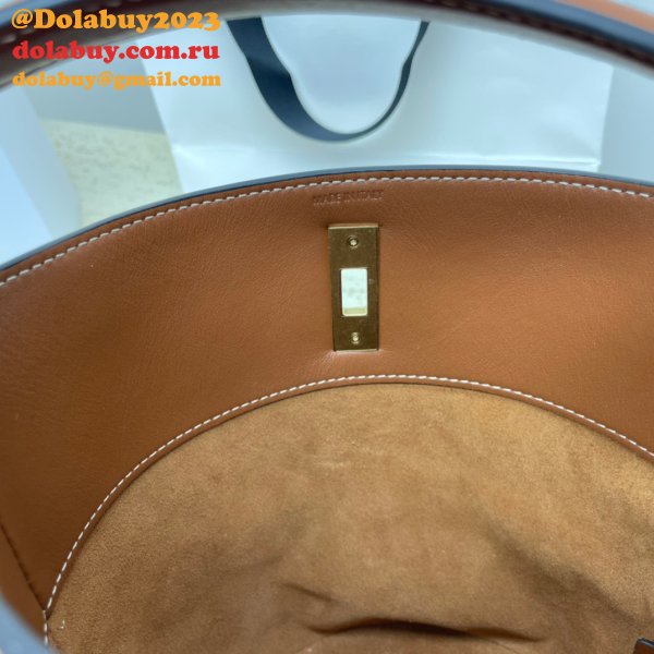 UK Celine Perfect Perfect Quality Teen Bucket Triomphe Bag