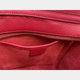 Celine Copy Red Luggage Nano Shopper 168243 Women's Leather