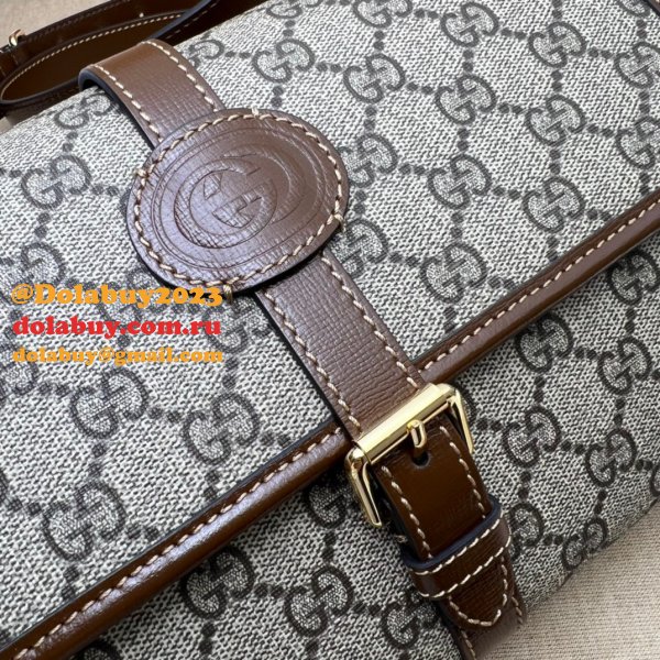 Gucci 745679 GG messenger Fashion Interlocking G High High Quality bag Bag