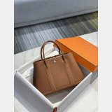 Hermes Garden Party Brown Designer Luxury Handbags