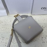 Duplicate Celine 10K943 Bucket Triomphe Smooth Designer Bag