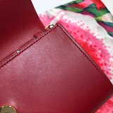 7 Star Gucci 564718 Strawberry Print Leather Zumi Mini Top Quality Bag