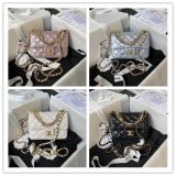 Top Quality CC MINI AS4385 pearl chain BAG 2024