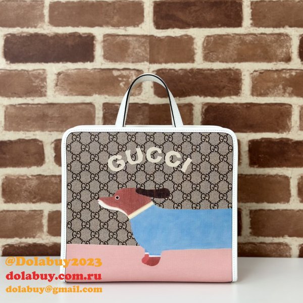 Replica Peter Rabbit Gucci Knockoff 605614 Tote Boys Bag