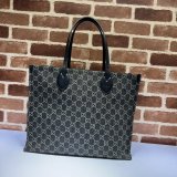 Ophidia GG 772184 Gucci Designer Luxury Tote Black Fabric Bag