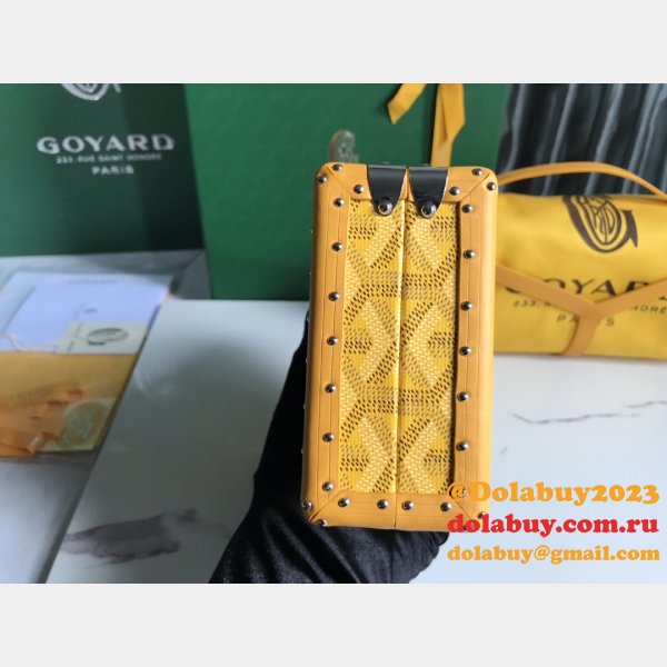 Best Quality 020177 Minaudière Goyardine Perfect Goyard bags