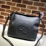 Fashion Gucci Luxury Shoulder Soho Leather Hobo 408825 Bag