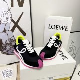 UK loewe Ballet Runner in nylon and calfskin