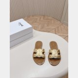 Celine Top Quality Paris Premium Flats Sandal Triomphe Shoes