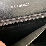 Best Designer Balenciaga Fashion Water Ripples Hourglass 19/23cm Bag