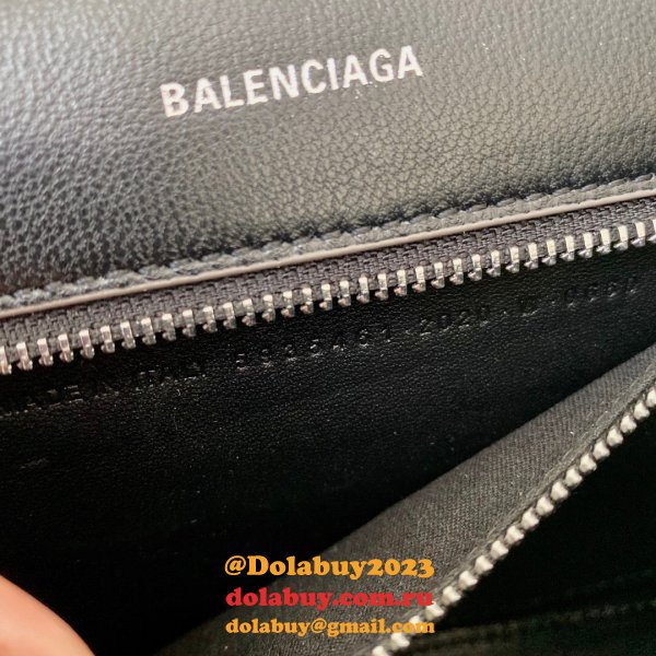 Best Designer Balenciaga Fashion Water Ripples Hourglass 19/23cm Bag