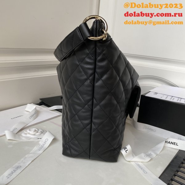 1:1 Mirror Designer Maxi Black AS4339 Hobo 1:1 Mirror Bag