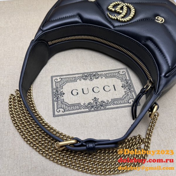 Copy GG Marmont Half-moon-shaped 770983 Perfect Top Quality Bag