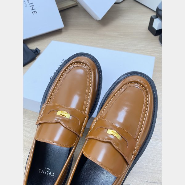 Luxury Luxury Celine loafer shoes