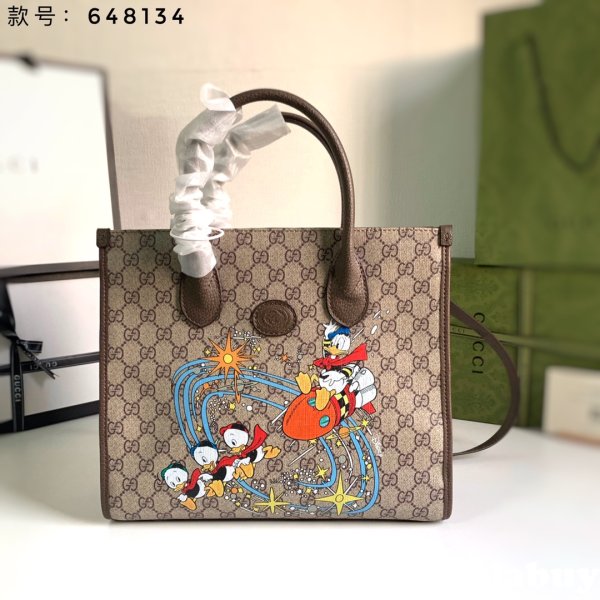 Gucci Perfect Disney x Donald Duck tote china 648134 bag