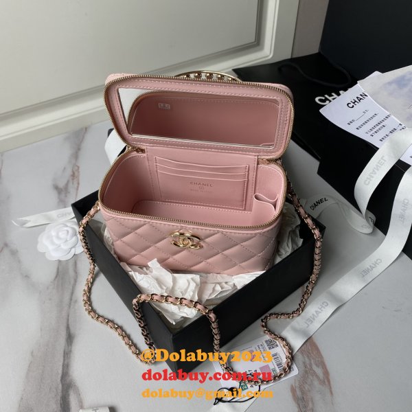 High Quality bag AP3956 Vanity Shoulder 1:1 Mirror Luxury Fake Bags