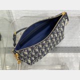 Diorstar Duplicates Hobo Chain Blue Oblique Print Wholesale 3106 Bag