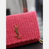 Designer Copy Saint Laurent Kate Clutch 553804 Rose Bag