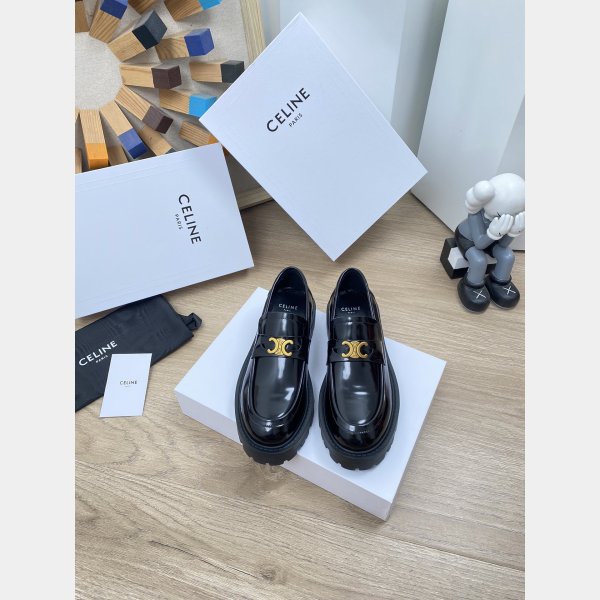 Luxury Luxury Celine loafer shoes