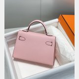 7 Star Hermes Designer Epsom Kelly Pinks 19/25/28CM Bag Store