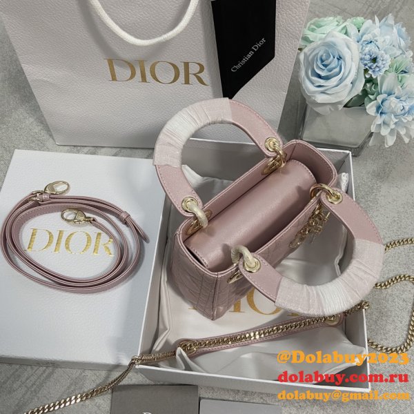 UK DIOR lambskin mini lady bag 17cm