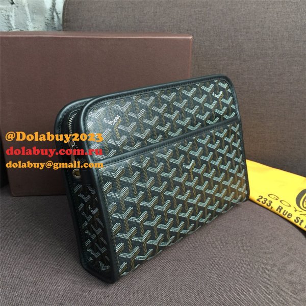 Copy Goyard Multi-Color Cosmetic toiletry bag