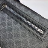 Best AAA+ Gucci Messengers GG Black belt Purses 478325 GG Supreme