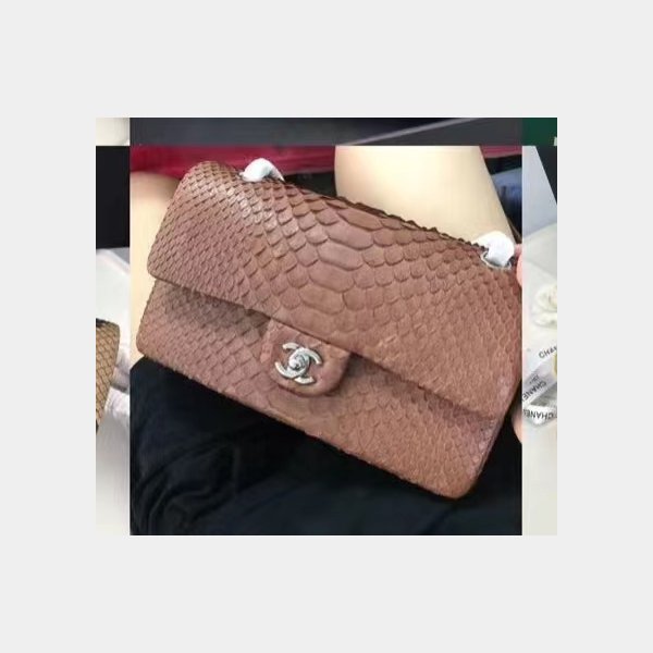 7 Star Duplicate CC SNAKE SKIN CF CLASSIC BAG