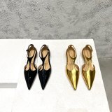 Bottega Veneta Copy Flat Pointed Toe Sandals Shoes