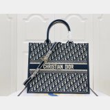 Copy Dior Book tote with strap new 1286 all size